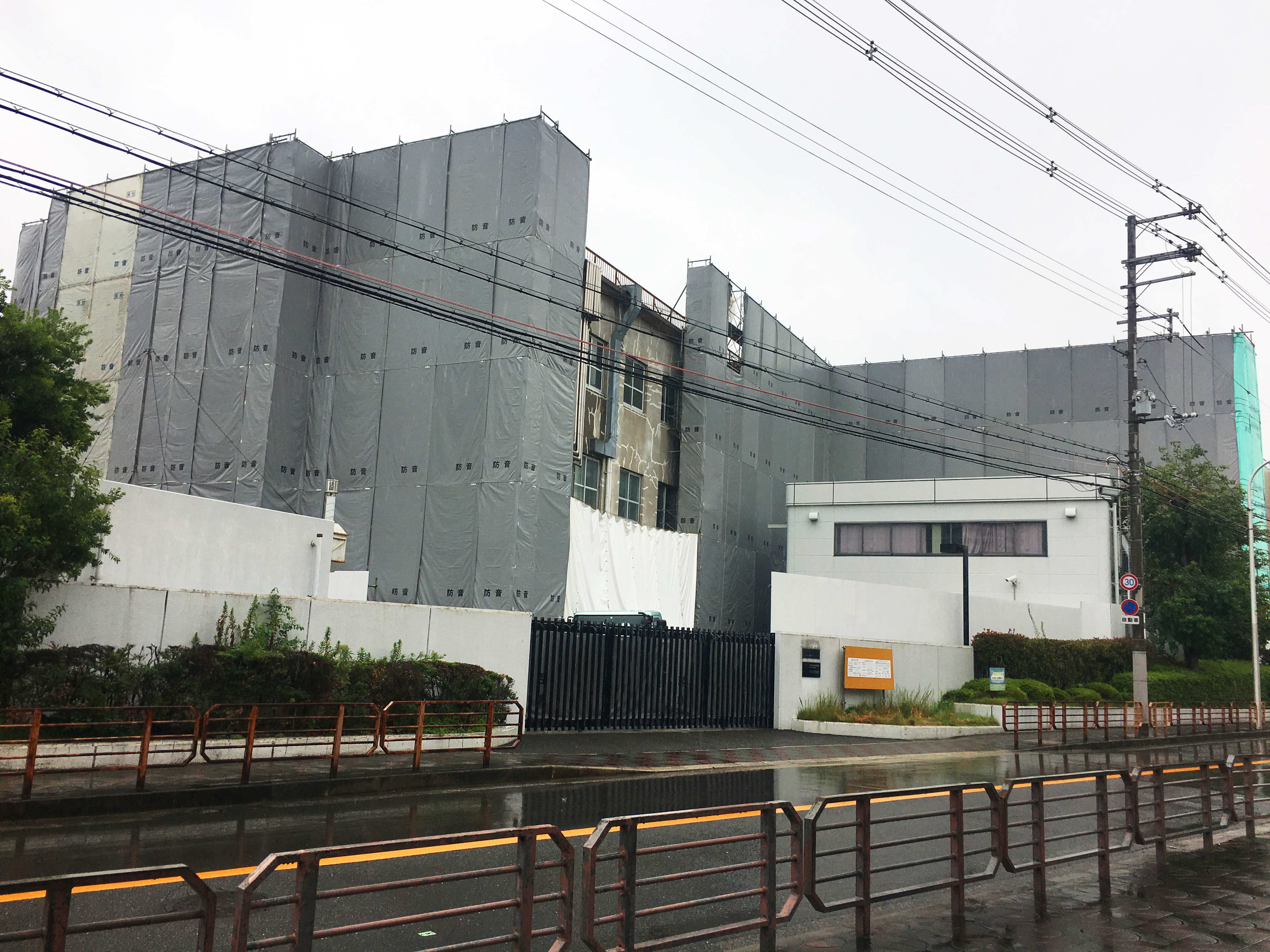 コニカミノルタ堺サイト 南4号棟解体工事