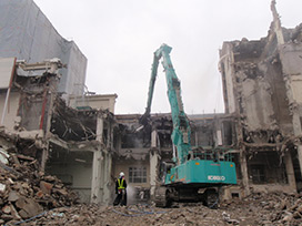 アサヒビール西宮工場解体撤去工事